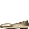 CLARKS WOMENS SHOE - GOLD LEATHER